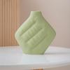 Ceramic Vase Fluffy Wrinkled Texture Creative Flowerpot Flower Vase Decorative Ornaments Home Decoration Accessories