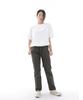 Seinteukeulu Straight Two-Layer Cargo Pants St2-309C Khaki