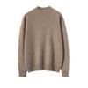 Women's Seamless Half-High Cashmere Sweater - Versatile, Comfortable, Fashionable Knitwear for Autumn & Winter.
