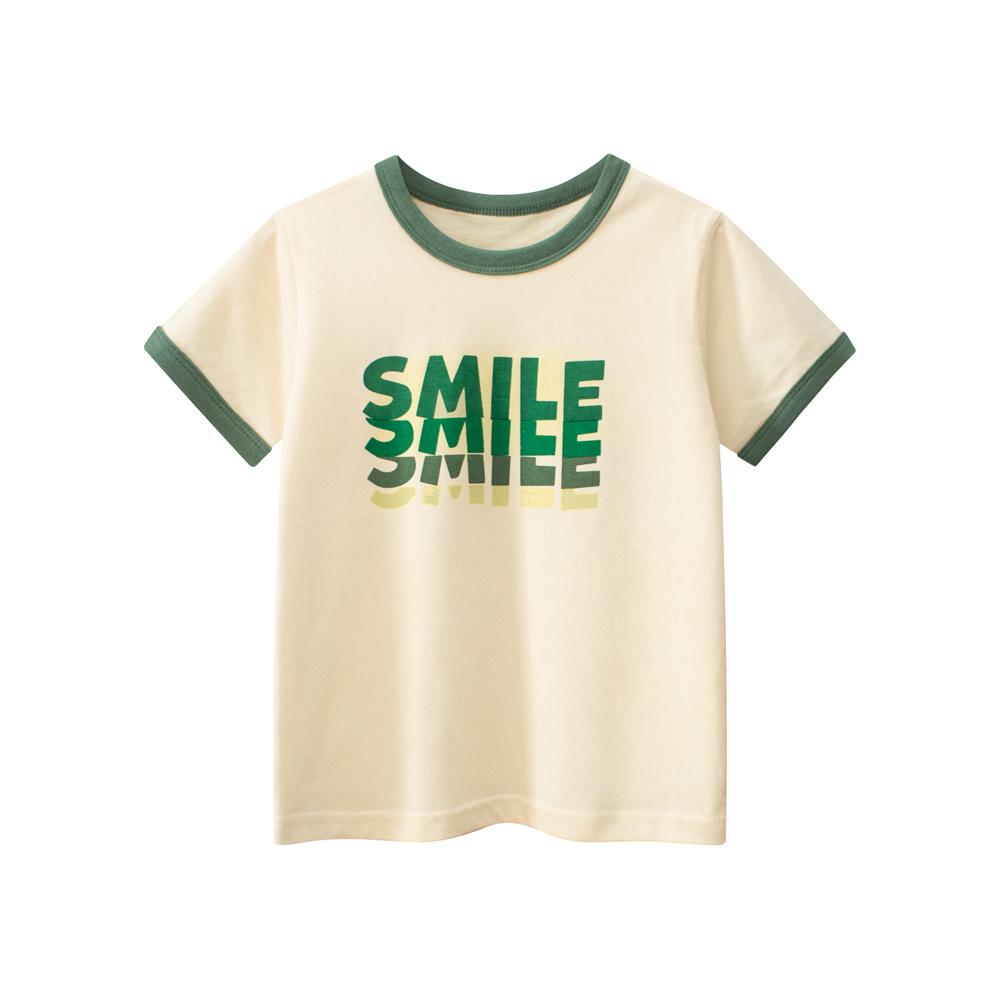 2025 Sommer Kinder Jungen Kurzarm Grafik T-Shirts Cartoon Gedruckt Kleinkind Jungen Oberteile 2-8 Jahre Kinder Baby Jungen T-Shirts Kleidung