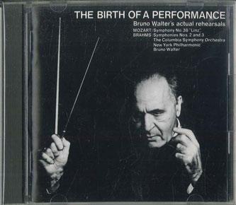 

CD BRUNO WALTER - Birth Of A Performance Bruno Walter XBDC91014PROMO SONY 1991 Japan Classical Used