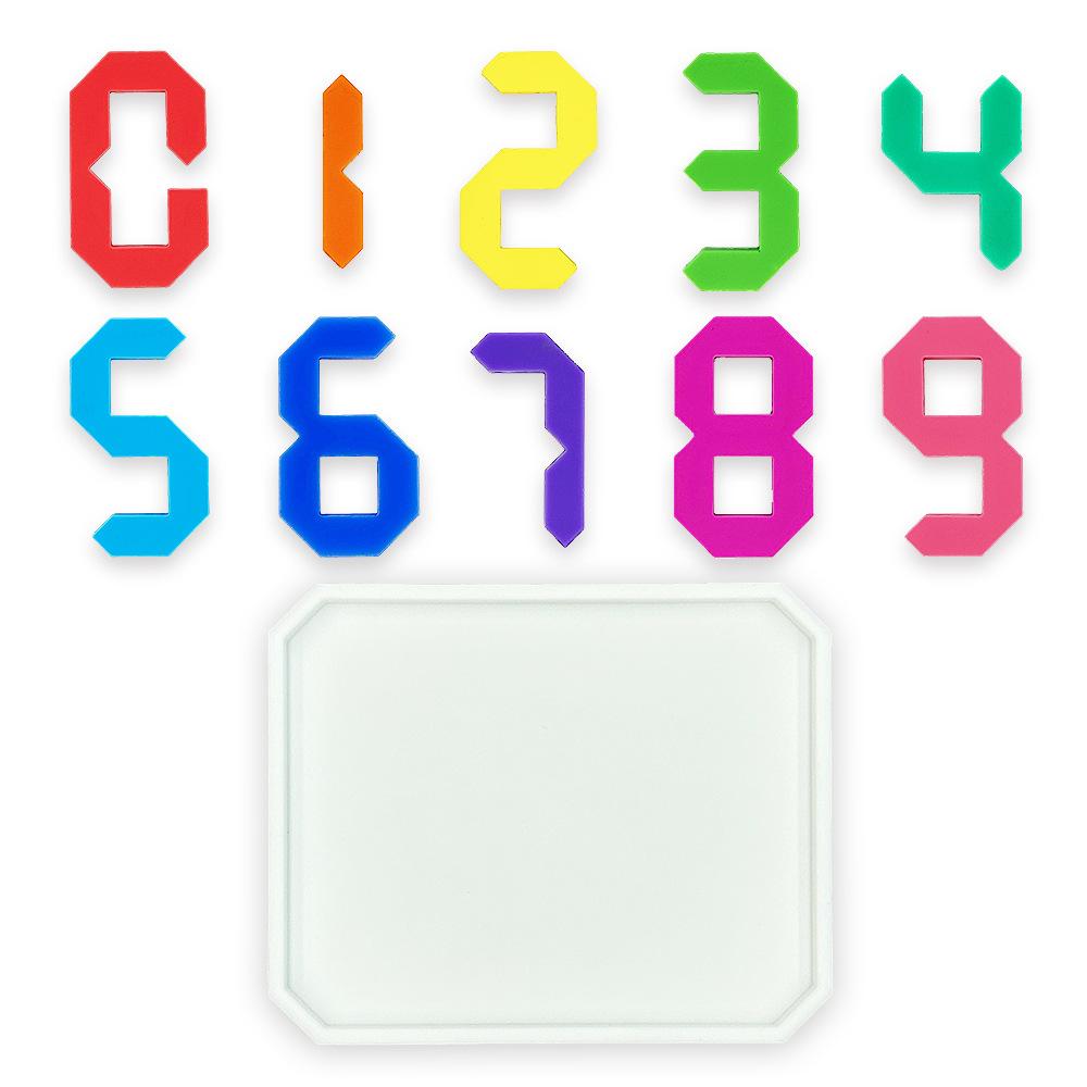 

Difficult Puzzles ChallengeSilicone digital battle puzzle Parent child interactive logical thinking toy Activity