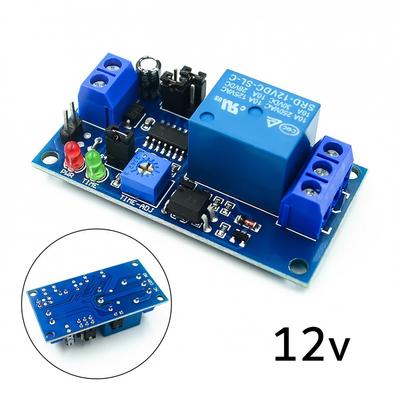 12V DC Verzögerungs einstellbares Zeitrelais, Verzögerungs Ausschalt-Schaltmodul