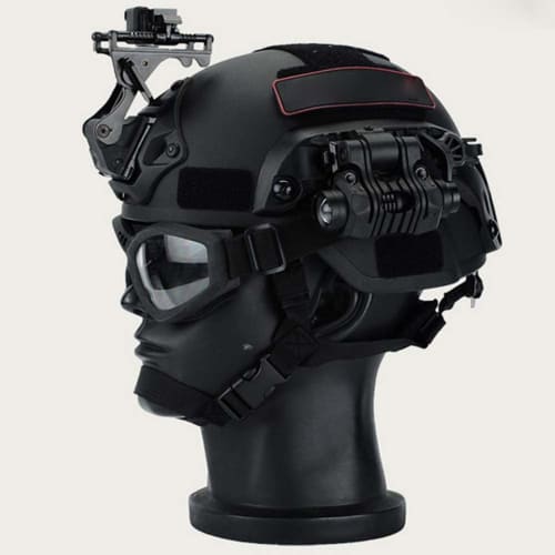 Night Vision Goggles, Rhino Mount, Flip-Up Mount Kit, PVS-14 for PVS-7 Full Metal Tactical Helmet Attachment Mount Fits MICH FASTM88