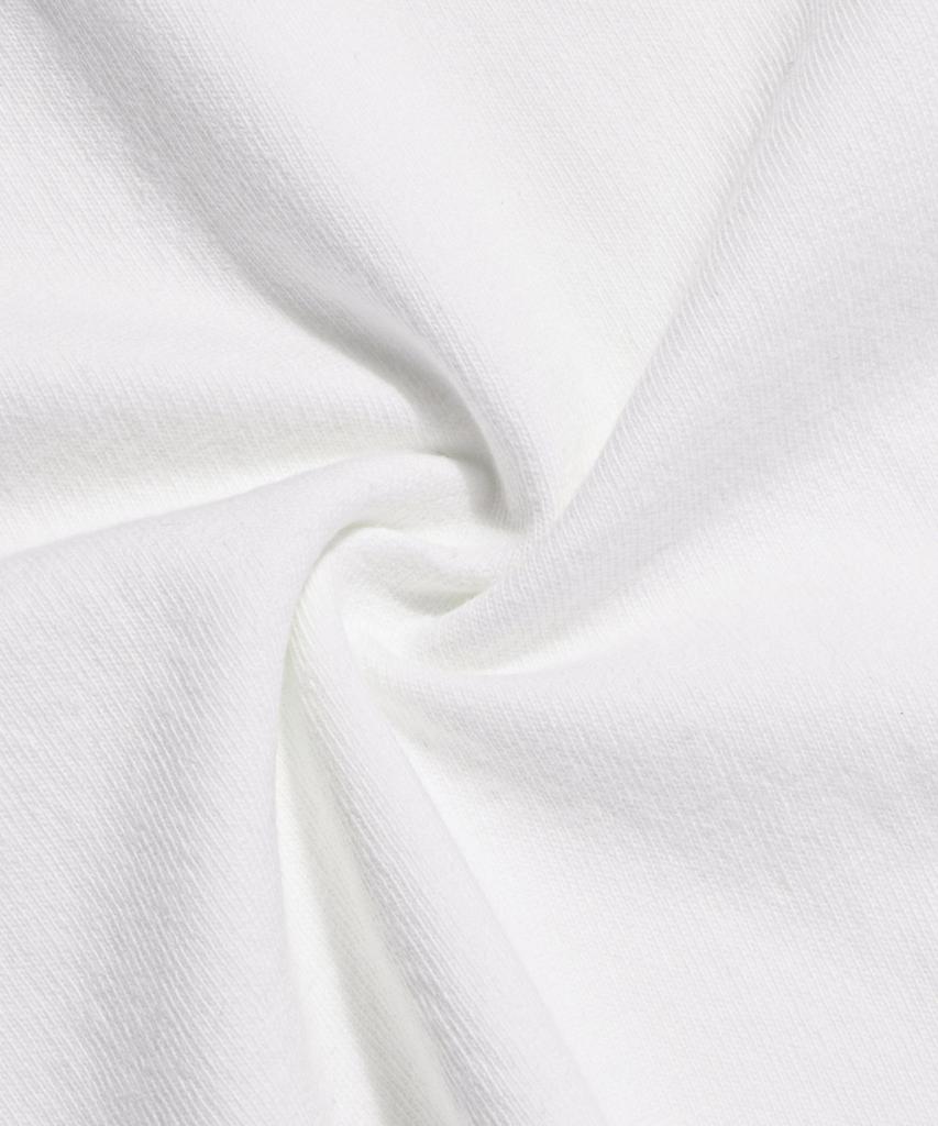 ESPIONAGE Wide Henley Pocket Tee Off White
