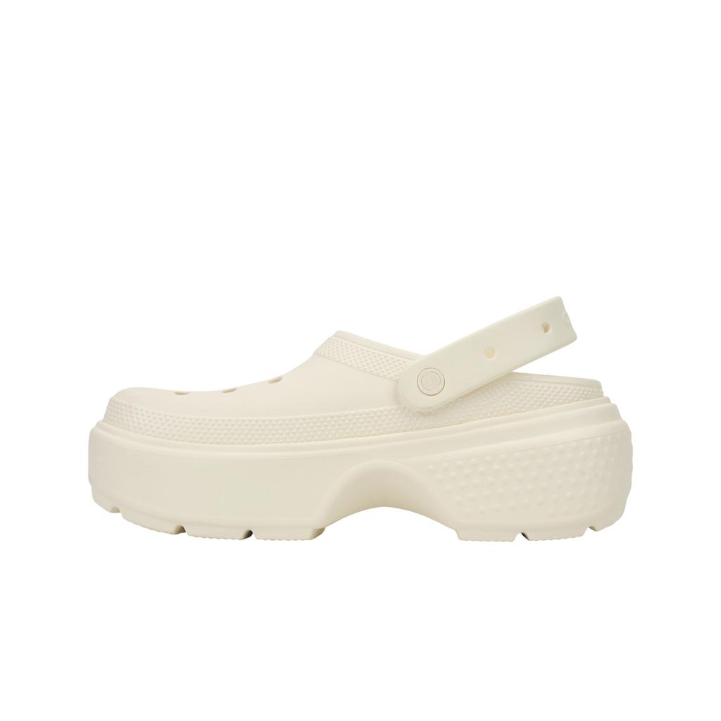 Crocs Stomp Clog Chalk Unisex Spor Ayakkabı Krem 209347-0WV