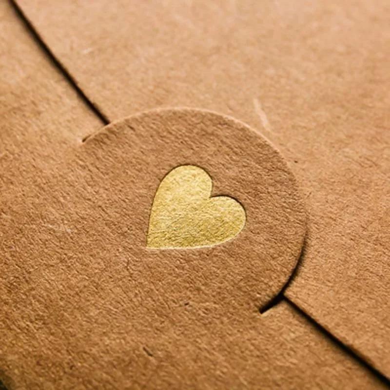 20pcs Mini Envelopes Small Greeting Card Name Card Envelope Hot Stamping Love Pearlescent Paper