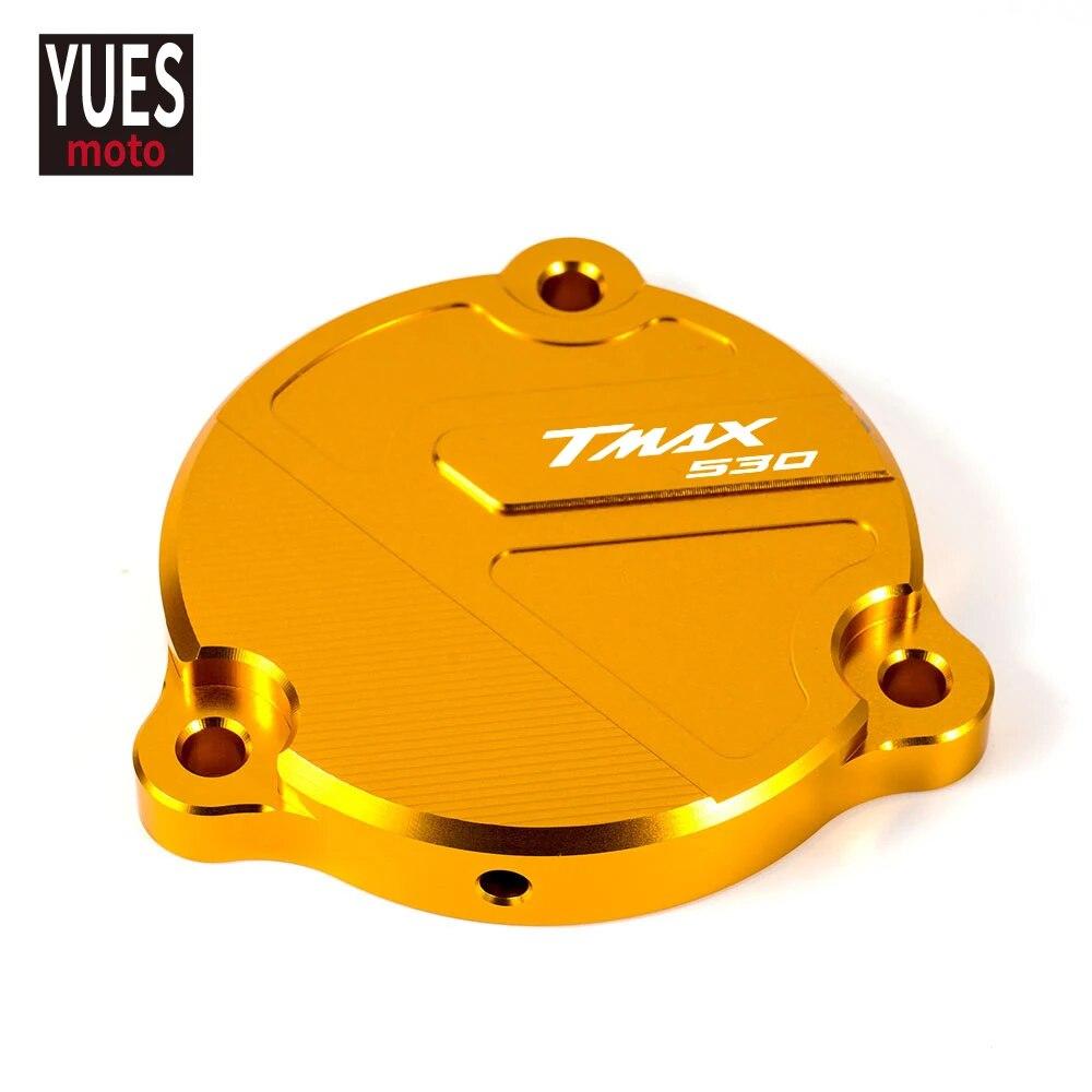 Motorrad Zubehör CNC Rahmen Loch Front Antriebswelle Abdeckung Schutz Schutz Für Yamaha TMAX 530 SX DX 2012-