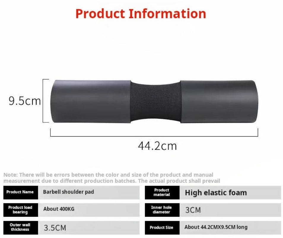 1 Stück Squat Pad Langhantelpolster für Kniebeugen Ausfallschritte Hüftheben, Nacken Schulter Schutzpolster Stützschaum Schwamm Langhantelpolster