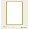 Zun Jue Square Watercolor Paper Sketchboard - Cotton Pulp Blank Bookmark for Watercolor, Marker, Signature, and Anime.