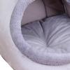 Bed Cute Enclosed Cat House Tent Comfortable Washable Cushioned Sleeping for Dogs