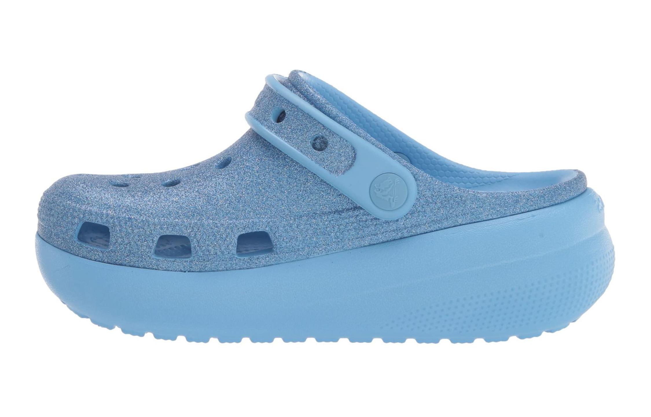 Crocs Slip Resistant, Abrasion Resistant, Rebound Slip Resistant, Abrasion Resistant, Rebound Children s Sandals Blue 207834-4TB 28-29