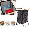 Mesh Laundry Collapsible Washing Clothes Bag Durable for Outdoor Camping