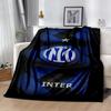 Inter Milan Blanket Durable Comfort Suitable For Bedding Chair Bed Four Seasons Multipurpose Warmthful Decor Perfect Gift For Relatives And Friends