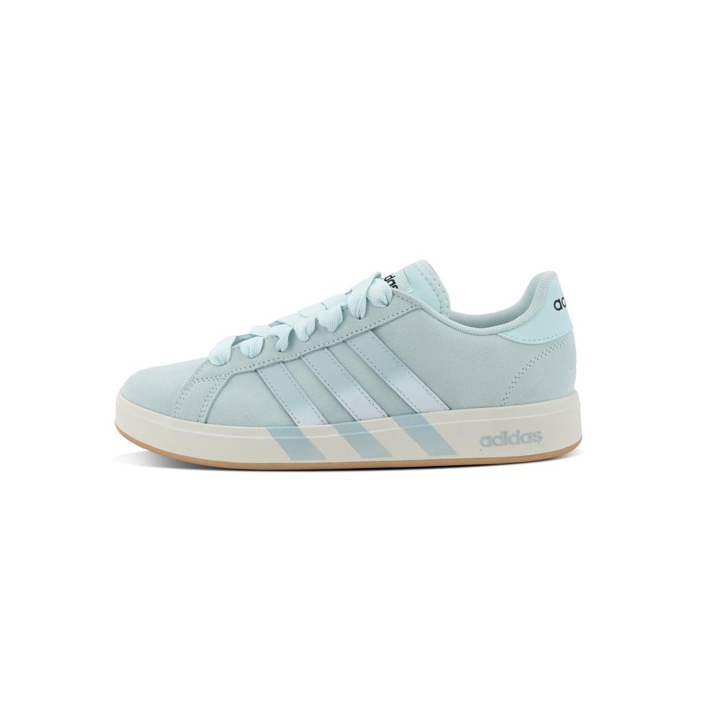 adidas Grand Court Base 00s Abrasion Resistant Low Top Skateboard Shoes Unisex Blue White JP6335(Team1149-)