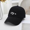 Spring And Autumn Embroidered Sun Hat Four Seasons Men'S And Women'S Washed Soft Top Cap Alphabet Baseball Hat