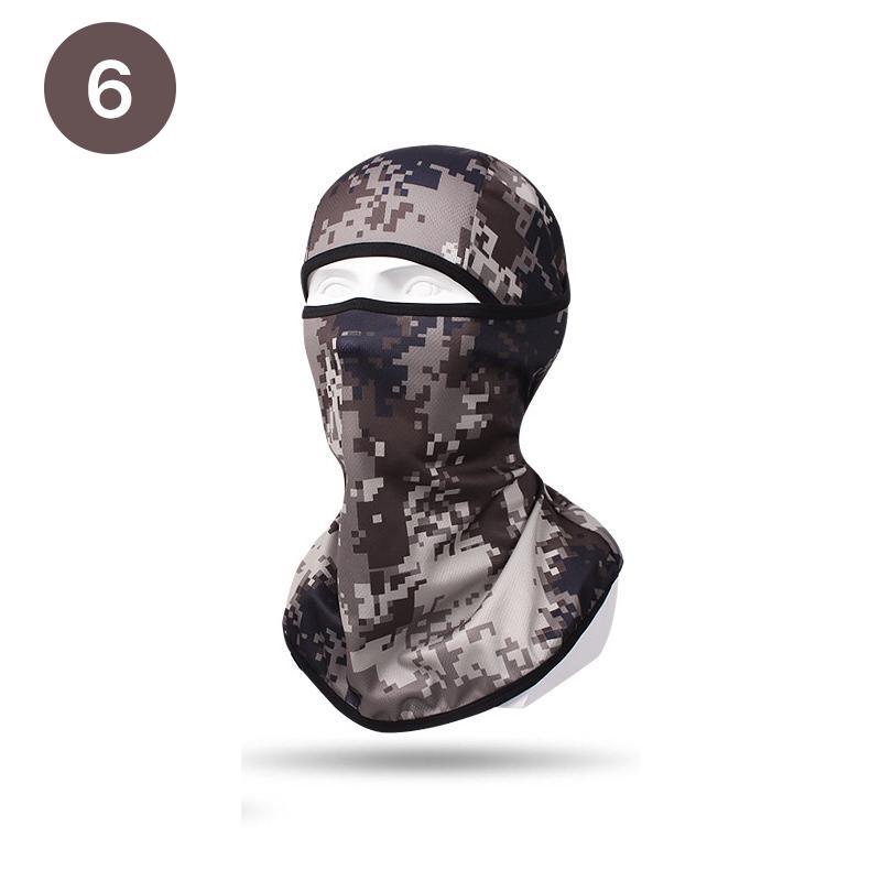 New Fashion Outdoor Camouflage Balaclava Army Military Ski Full Face Mask Motorcycle Bicycle Caps