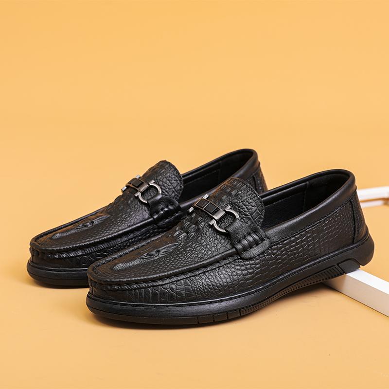 Men's Genuine Leather Moccasins Driving Shoes