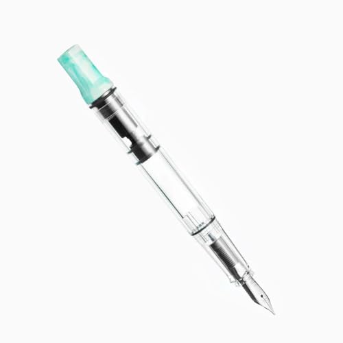 TWSBI ECO Amazonite CT Fountain Pen, Ink-Injecting, Bold Nib