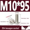 ISO7380 Stainless Steel Hex Drive Dome Head Screws - M2 to M16
