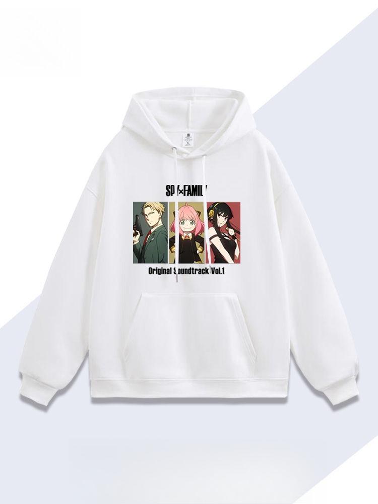 

Spy X Family Aniayol Co-branded Hooded Sweatshirt for Autumn and Winter Anime Men s and Women s Pure Cotton Printed Clothes 2XL