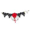 Halsband, Court Gothic Spicy Girl Halskette, Spitzenkette, Schlüsselbeinkette