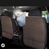 1PC Four Seasons Universal Car Seat Cushion Luxury All Inclusive Cotton Linen Seat Protector SUV Auto Front Seat Cover Interior