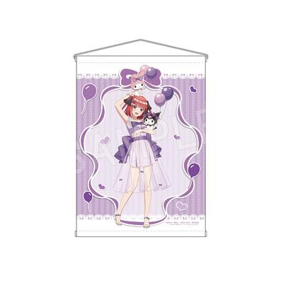 The Quintessential Quintuplets x My Melody & Kuromi Nino B2 Wandteppich Ballon & Band Version