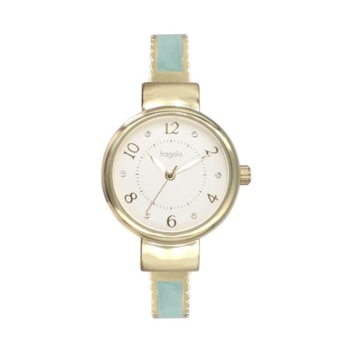 

Follow (Follow) Watches Follow fragola Marble Epo Bangle Watch N03023S-3 GR Women s Green