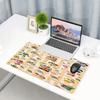 Crayon Shin Baskılı Mouse Pad, Kaymaz Masaüstü klavye Matı, PC Dizüstü Oyun Çalışma Günlük Kullanım için, Havalı Festival Sürpriz Hediye