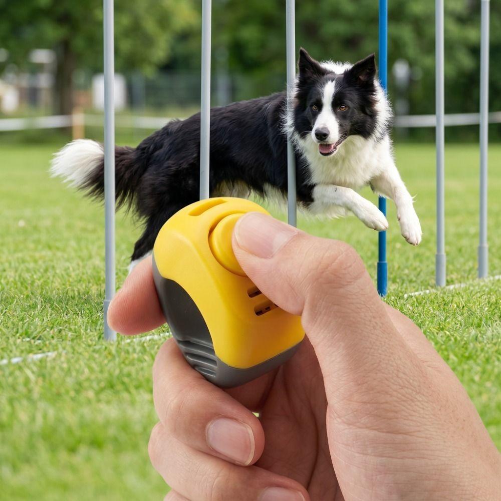 Professional Mini Finger Clickers Rattle Sound Dog Training Clickers  Animal Training