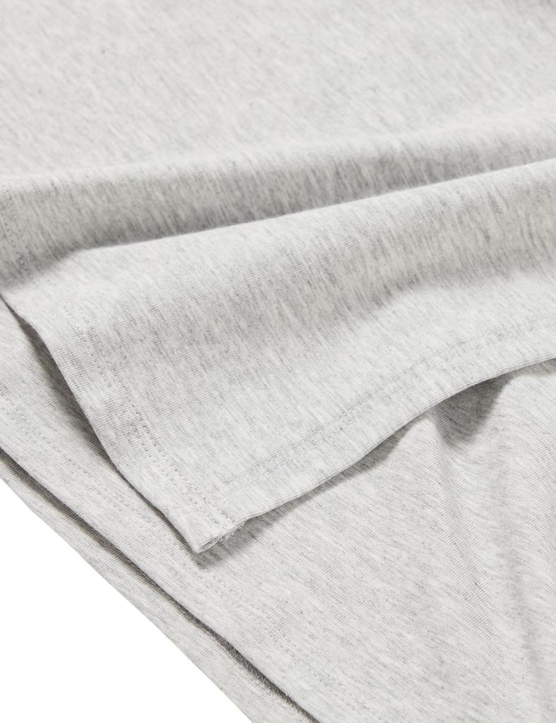 Amazon Essentials Women's Maternity and Nursing T-Shirt, Heather Light Gray, Size M