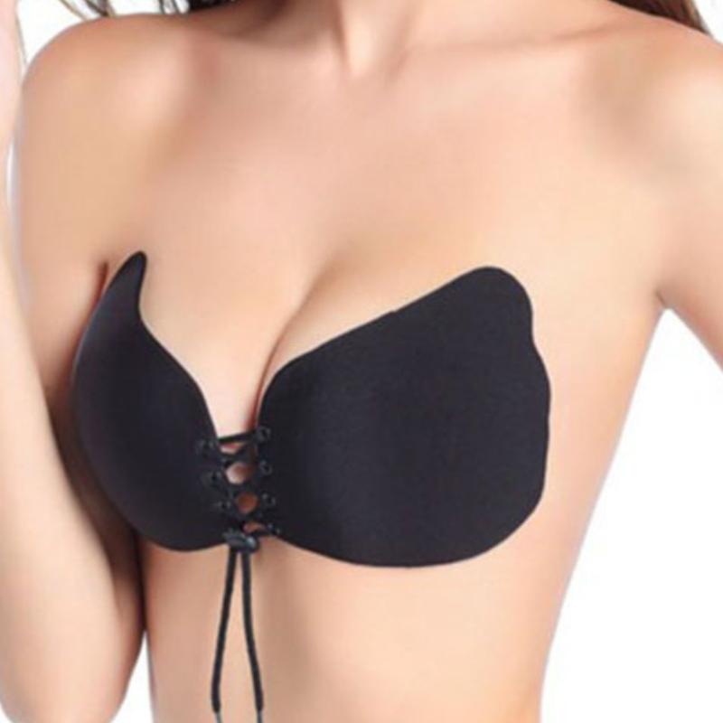 Summer Thin Breathable Nipple Stickers Gather Invisible Big Breasts Breast Stickers Bra
