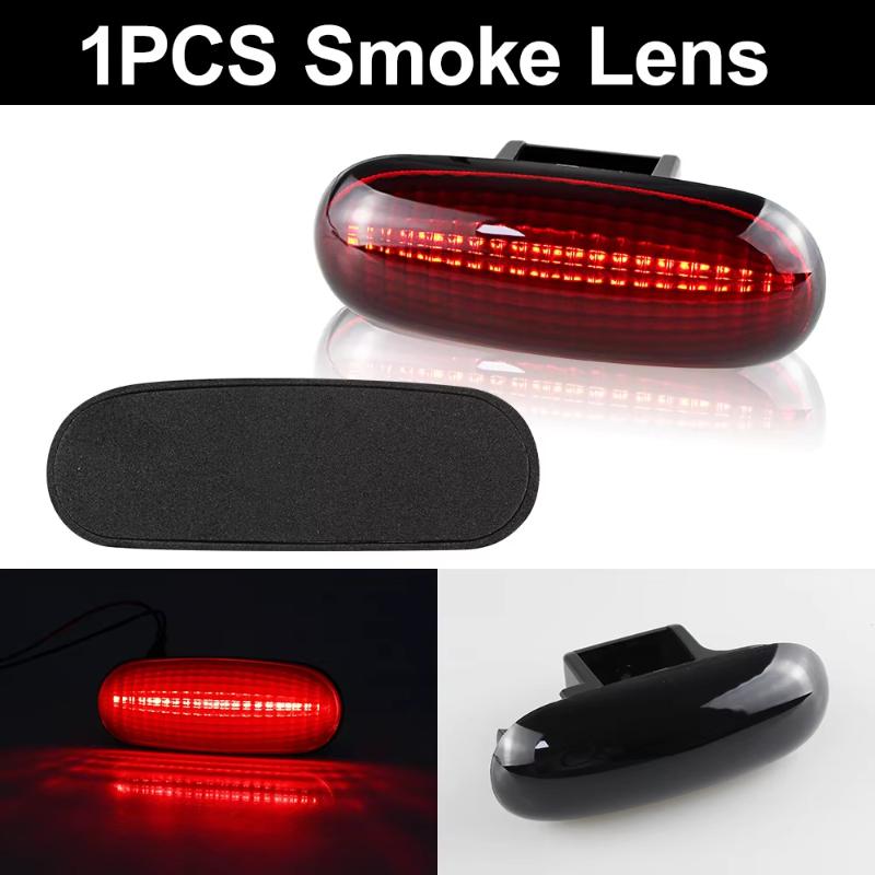 LED High Mounted Brake Light Super Bright Output Waterproof Rustproof Shell Plug Play for Van Rear Broken Part Replacement one size