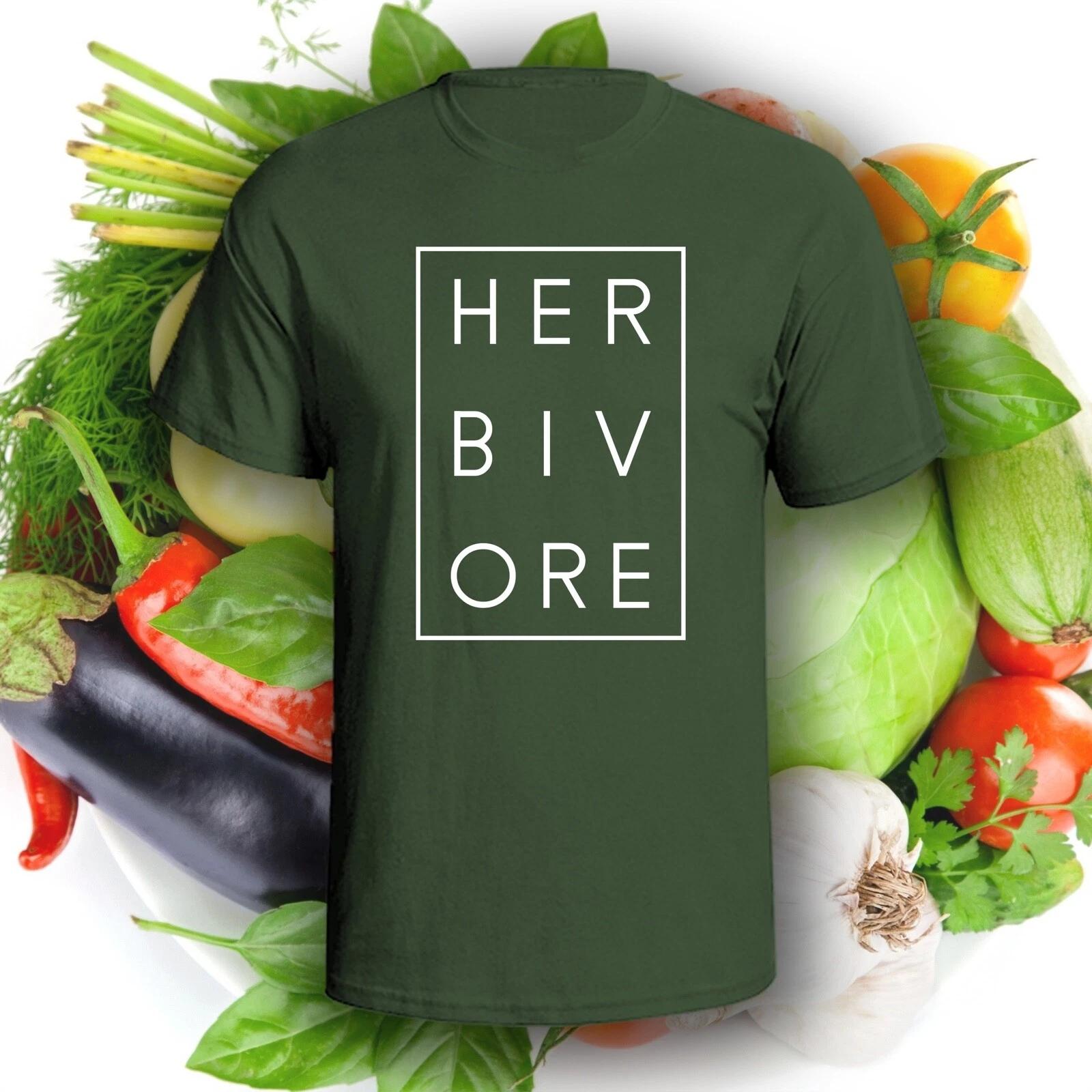 

Herbivore Rectangle T-Shirt | Pick Your Color! | Vegan / Vegetarian Shirt 4XL