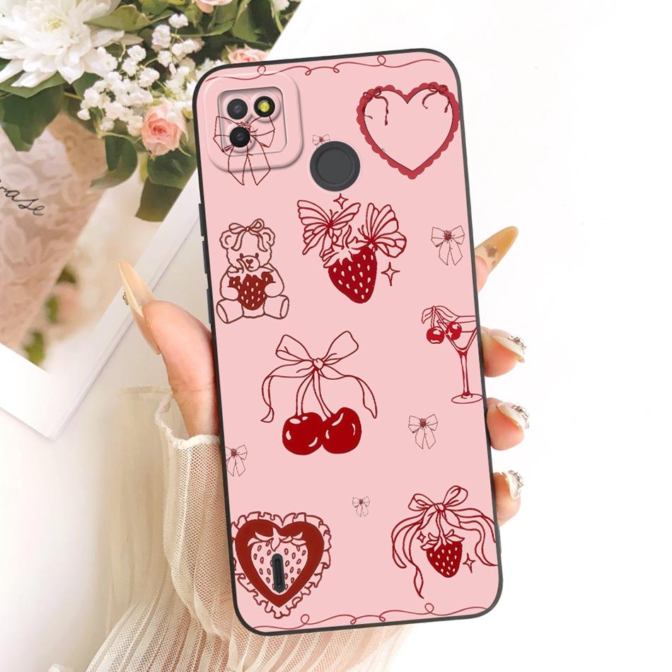 For Tecno Pop 4 LTE / Pop 4 Air Cute Cat Flower Cartoon Phone Case For Tecno Pop4 Lte 4Air Shockproof Soft Silicone Bumpers
