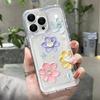 Retro Oil Painting Flowers Shockproof Case For iPhone 11 14 13 12 Pro Max Case iPhone XS Max XR X 7 8 14 15 Plus SE 2020 Cover