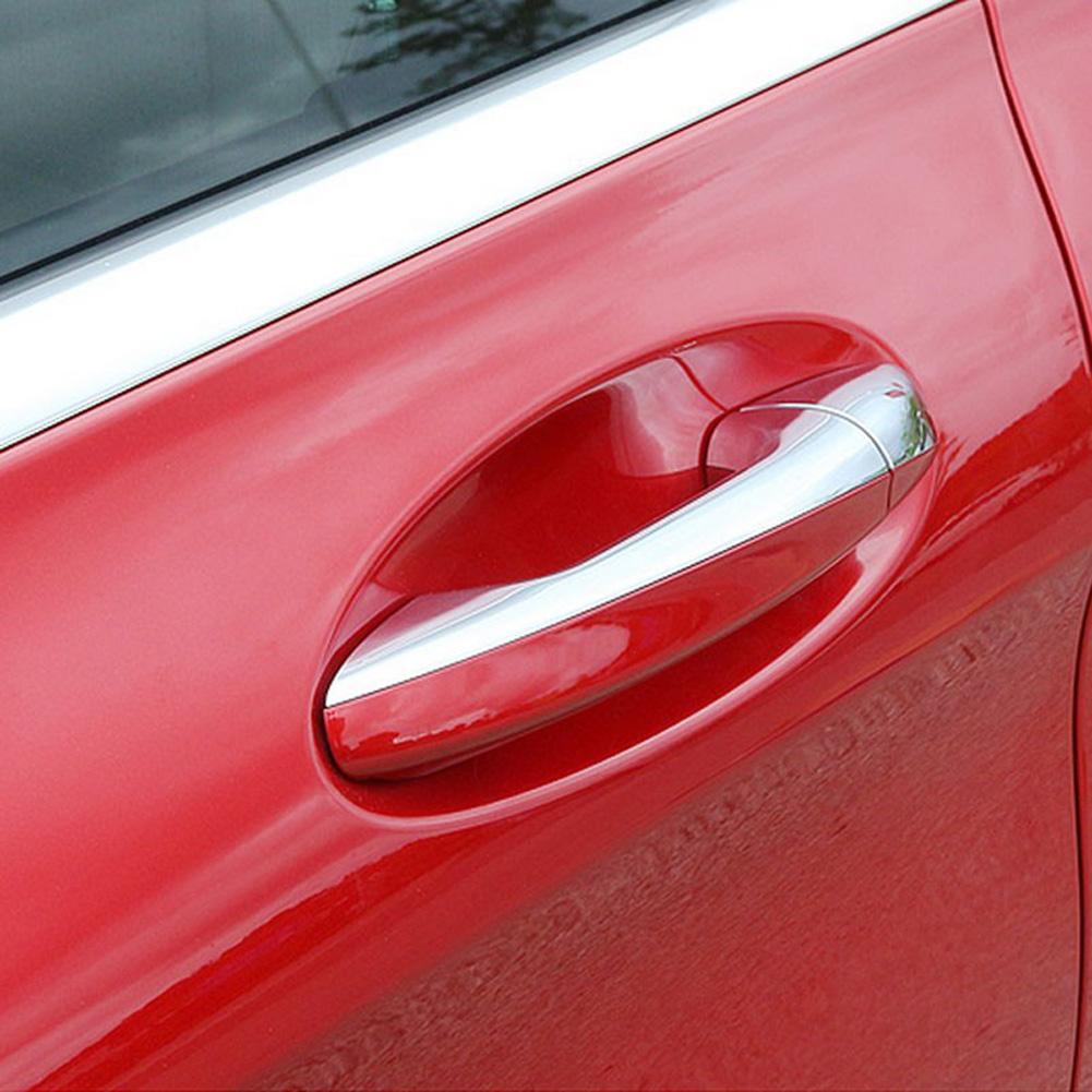For Mercedes Benz C Class W205 E Class W213 GLC X253 2015- ABS Chrome Car Accessories Door Handle Cover Trim Frame For