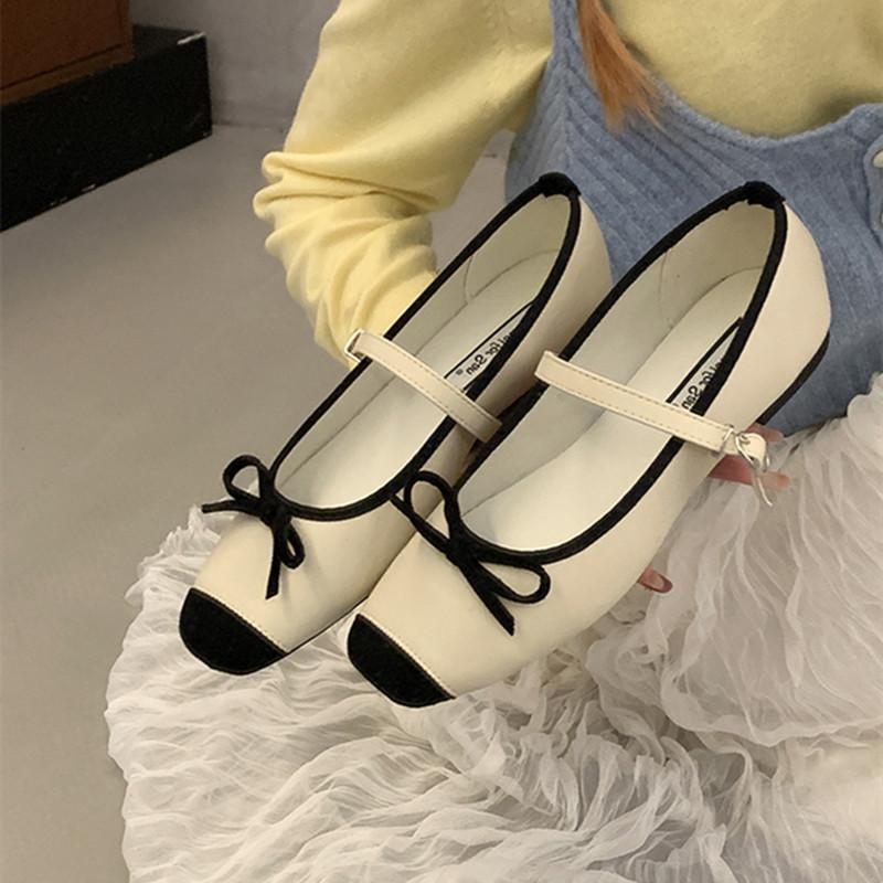 Bailamos 2025 Women Flat Shoes Square Toe Shallow Soft Ballerina Shoes Ladies Ballet Loafers Classics Mujer Casual Dress