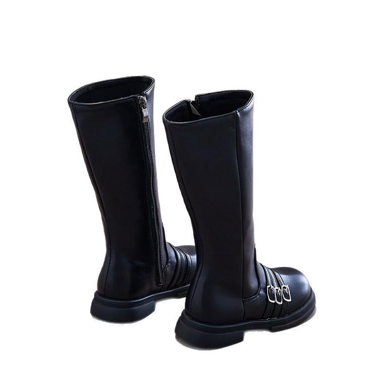 Dziecięce wysokie kozaki księżniczki: Modne długie buty dla dziewcząt