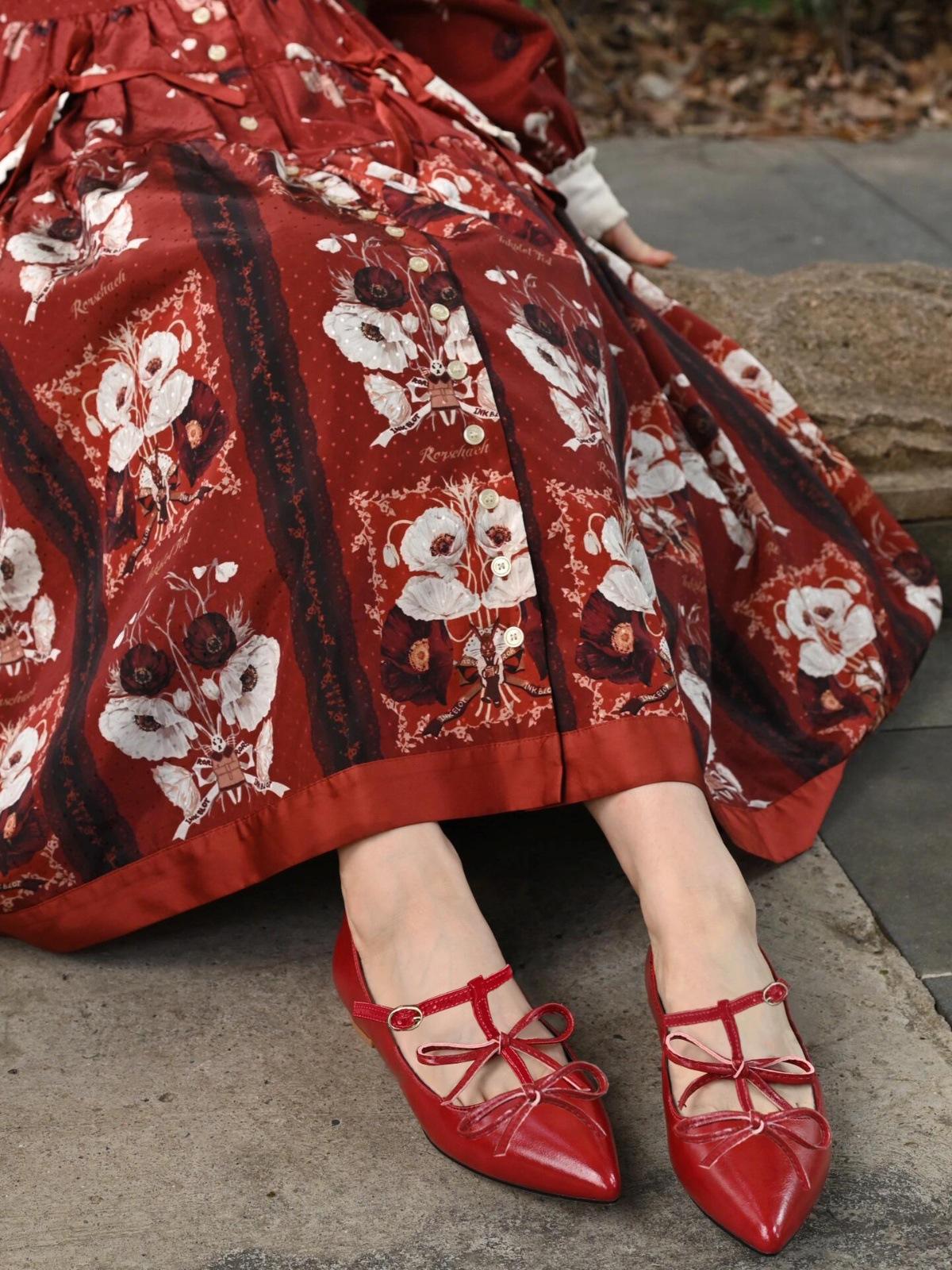 

Версия из овчины~ Кожаные туфли-лодочки Мэри Джейн с острым носком, кожаным бантом и плоской подошвой, женские туфли на мягкой подошве, маленькие кожаные туфли ladyshoes 40