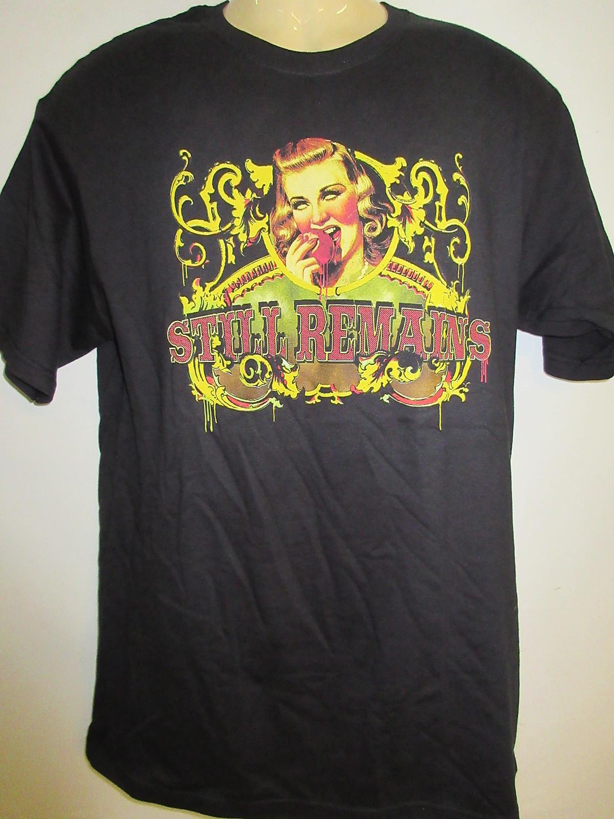 STILL REMAINS OFFICIAL OLD STOCK MERCH BAND CONCERT MUSIC T- 2XL / XXL Unisex T-Shirt S