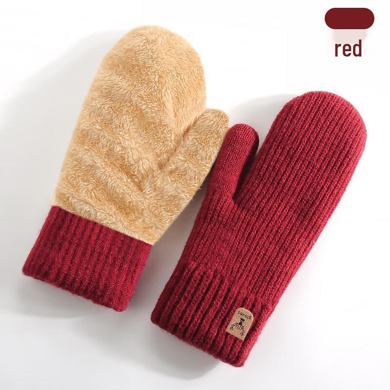 Women's Winter Warm Knit Mittens