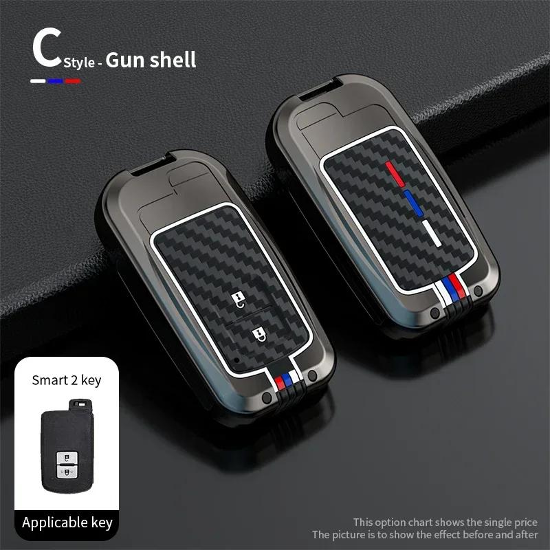 2 3 4 Buttons Car Key Case Cover For Toyota Camry Corolla RAV4 Highlander Avalon 2015 - 2017 Control Protector Shell Holder
