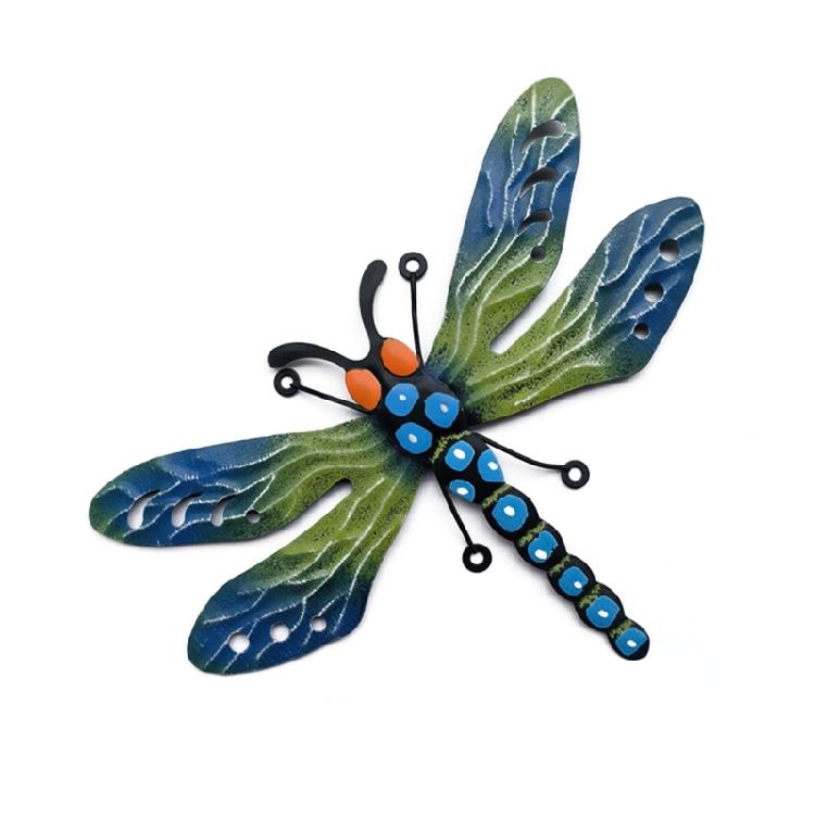 Metal Bee Wall Hanging Sculpture Indoor Outdoor Yard Sculpture Art Garden Statue