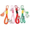 1 Piece Fashion Colorful Braided Lanyard Keychain Anti-Lost Knot Nylon Rope Keyring For Car Backpack Pendant Jewelry Accessories