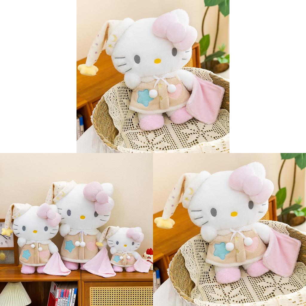Birthday Hello Kitty Plush Doll With Pp Cotton For Kids Girls Boys Gift