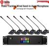 HuiDu QH-9200S Wired Digital Video Conference Daisy-chain Microphone (CN Version)