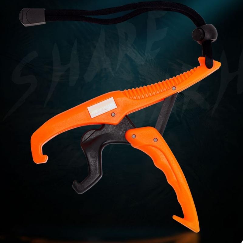 Plastic Fishing Pliers Fish Grabber Tool Nonslip Handle Fishes Lip Gripper Portable Fish Lip Clip Holder Controllers