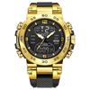 FOXBOX Dual Display Fashion Electronic Sports Watch for Students
